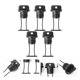 thumbnail image 5 of 5 tapones de drenaje cónicos universales portátiles para kayak, prácticos tapones para canoa, para botes, kayaks y accesorios (negro), 5 of 7