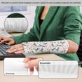 thumbnail image 5 of Jiueut Hummingbird Arm Cast Cover Flower Hand Cast Covers for Shower Adult Decorative Arm Plaster Cover with A Thumb Hole Size S Wrist Cast Cover for Seniors Cast Cover for Arm, 5 of 7