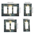 thumbnail image 2 of Yayeee Rocker Switch Wall Plate 1-Gang 4.6"x2.9" Home Decorative Outlet Cover, Whale and Moon, 2 of 6