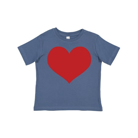 

Inktastic Red Heart Valentine Boys or Girls Toddler T-Shirt