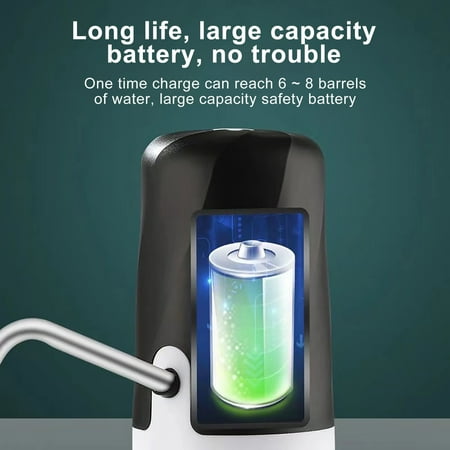 

Mittory Water Dispenser Automatic Wireless Charging Bucket Water Electric Pump Autumn Multicolor #1677