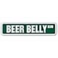 thumbnail image 2 of SignMission SS-BEER BELLY 4 x 18 Po. Panneau de Rue Beer BELLY, 2 of 4