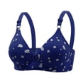 thumbnail image 4 of MEICHEN Women's Daisy Bras Comfortable Full Coverage Bralette Cotton Wireless Seamless Underwear Summer Clothing Fall Fashion Essentials, 4 of 4