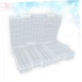 thumbnail image 4 of unbranded Caja Organizadora De Baterías Transparente Para Almacenamiento Con Compartimentos Y Asa Portátil, 4 of 8