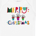 thumbnail image 4 of Inktastic Merry Christmas Holiday Gift Boys or Girls Baby Bodysuit, 4 of 5