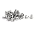 thumbnail image 1 of Tornillos de cabeza hexagonal con botón de acero inoxidable 304 M5x8mm 25 piezas, 1 of 3