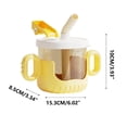 thumbnail image 2 of ACDANC 2026 New Sippy Cup for Baby Months 6+,Weighted Straw Non Spill Cup for Toddlers,Baby Straw Cup with Handles,Spill-Proof,Leak-Proof Soft Spout Cup 300Ml,Bpa-Free(Yellow), 2 of 7
