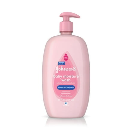 Johnson's Baby Moisture Care Wash To Soften Skin, 28 Oz.
