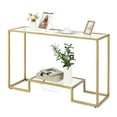 thumbnail image 1 of Costway 48" 2-Tier Console Entryway Behind Couch Table for Living Room Hallway, 1 of 10