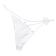 thumbnail image 2 of Jwputqe&nbsp;Thongs for Women,Thongs,Thong Panties,Breathable,Seamless,Solid,Low Waist,Polyester,Spandex ,White,Free Size, 2 of 4