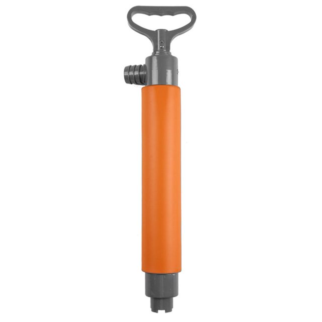 Bomba manual para kayak de 46 cm Bomba de achique manual para canoa para rescate de emergencia (naranja)