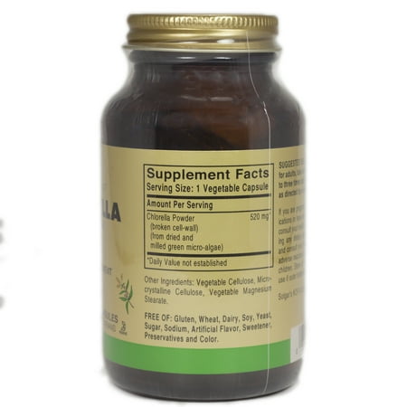 Solgar Chlorella 520mg 100 VegCap