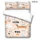 thumbnail image 2 of Juegos de edredón de cama Funda nórdica con estampado temático de perro Fundas de almohada Decorativas Cachorro lindo Suministros para dormir Juego de cama XL LYSHDW2109250009 3 piezas seitruly HA012374-12, 2 of 7