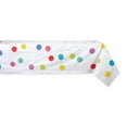 thumbnail image 2 of DII Confetti Printed Tablecloth, White/Multi, 60x84", 2 of 5