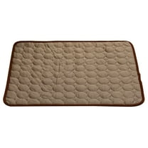 Utoimkio Dog Cooling Mat Washable Summer Pet Pads Blanket Hot Weather Sleeping Kennel Mat,Ice Silk Sleep Mat Pad Non-Toxic Breathable Sleep Bed for Small/Medium/Large Dogs Cats