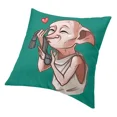 thumbnail image 4 of Funda de cojín de estilo nórdico Dobby Meme de 40 x 40 cm, suave, con diseño de película mágica de Halloween, para decoración de coche, sala de estar, 4 of 5