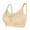 Khaki, variant on VISALY Full Coverage Bras Spaghetti Strap Bra Women Breathable Tube Top Bra Underwear Without Steel Ring And Adjustable Shoulder Strap Wireless Bras For Women Comfortable Bras Bras For Women Beige 36