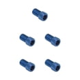 thumbnail image 3 of Yuarrent Paquete de 5 adaptadores de válvula Práctico de llevar Instalación práctica Fácil de usar Tapa Presta de gran calidad Presta a Azul 5Conjunto, 3 of 6