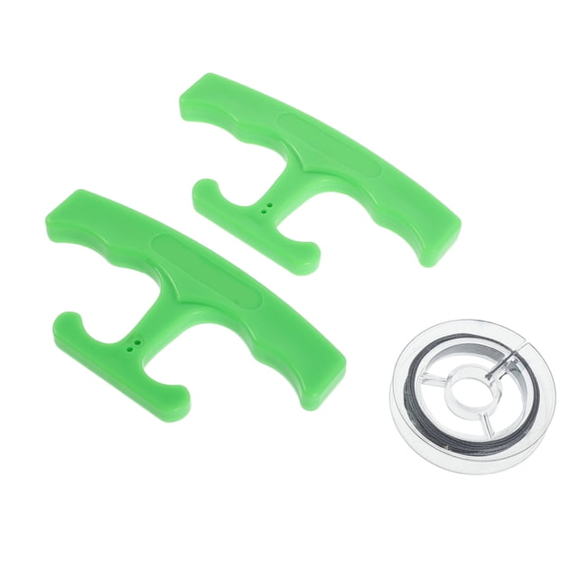 USHOBE 1Par Removedor De Pegatinas Y Emblemas Compatible Universal Color Verde