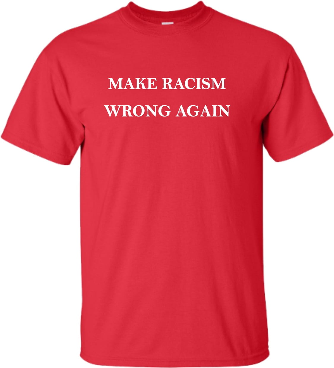 Make racism wrong again shirt Clearance