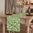 thumbnail image 2 of Table Runners 36 Inches Long Dress Scarves, St. Patrick's Day Farmhouse Kitchen Table Runner, Short Coffee Tablerunners, Watercolor Lucky Shamrocks Vintage Leaves 13x36 Inch, 2 of 9