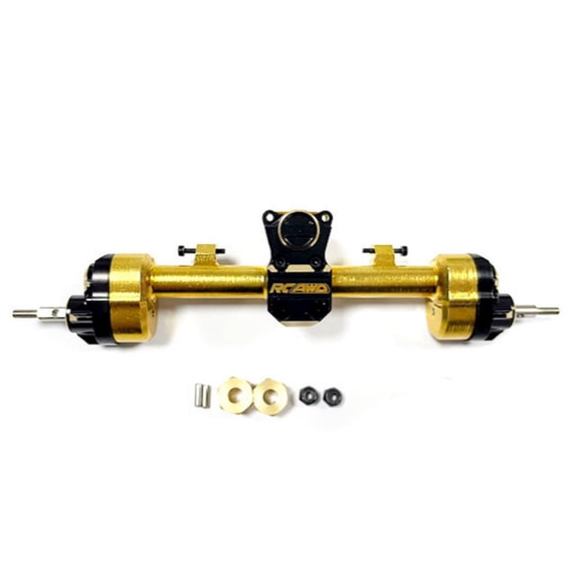VONKY 1piece 1/24 Rear Axle RC Upgrade Part Brass CNC Rc Rear Axle For Axial SCX24 RC Car Part RC Car Accessories Replacement Parts