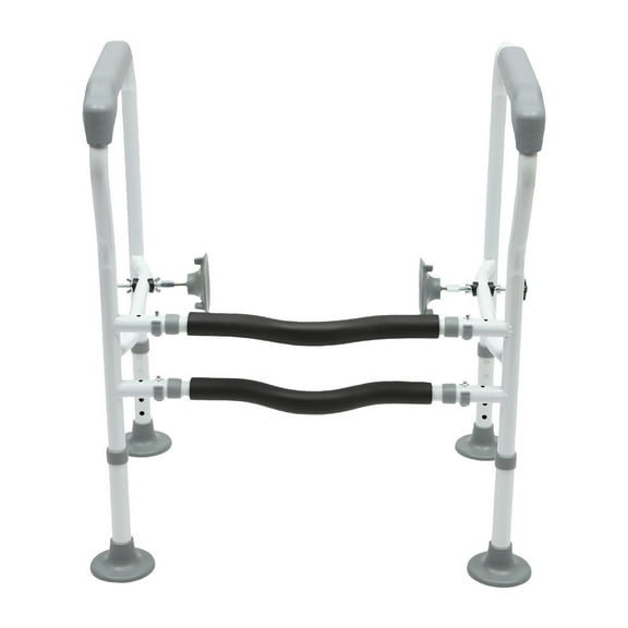 TFCFL Toilet Frame Grab Bars Bathroom Safety Rail Seat Handicap Assist Support Armrest