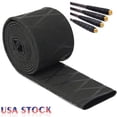 thumbnail image 5 of 100 * 2cm Non-slip Heat Shrink Wrap Tubing Fishing Rod Handle Insulation Waterproof Racket Handle Grip (Black), 5 of 6