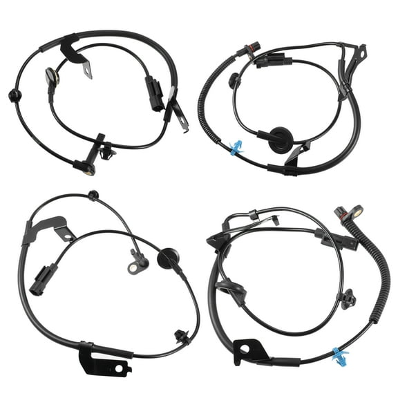 Unique Bargains 4pcs 56029338AB 56029338AC ABS Wheel Speed Sensor Front Rear for Chrysler 200 2011-2014