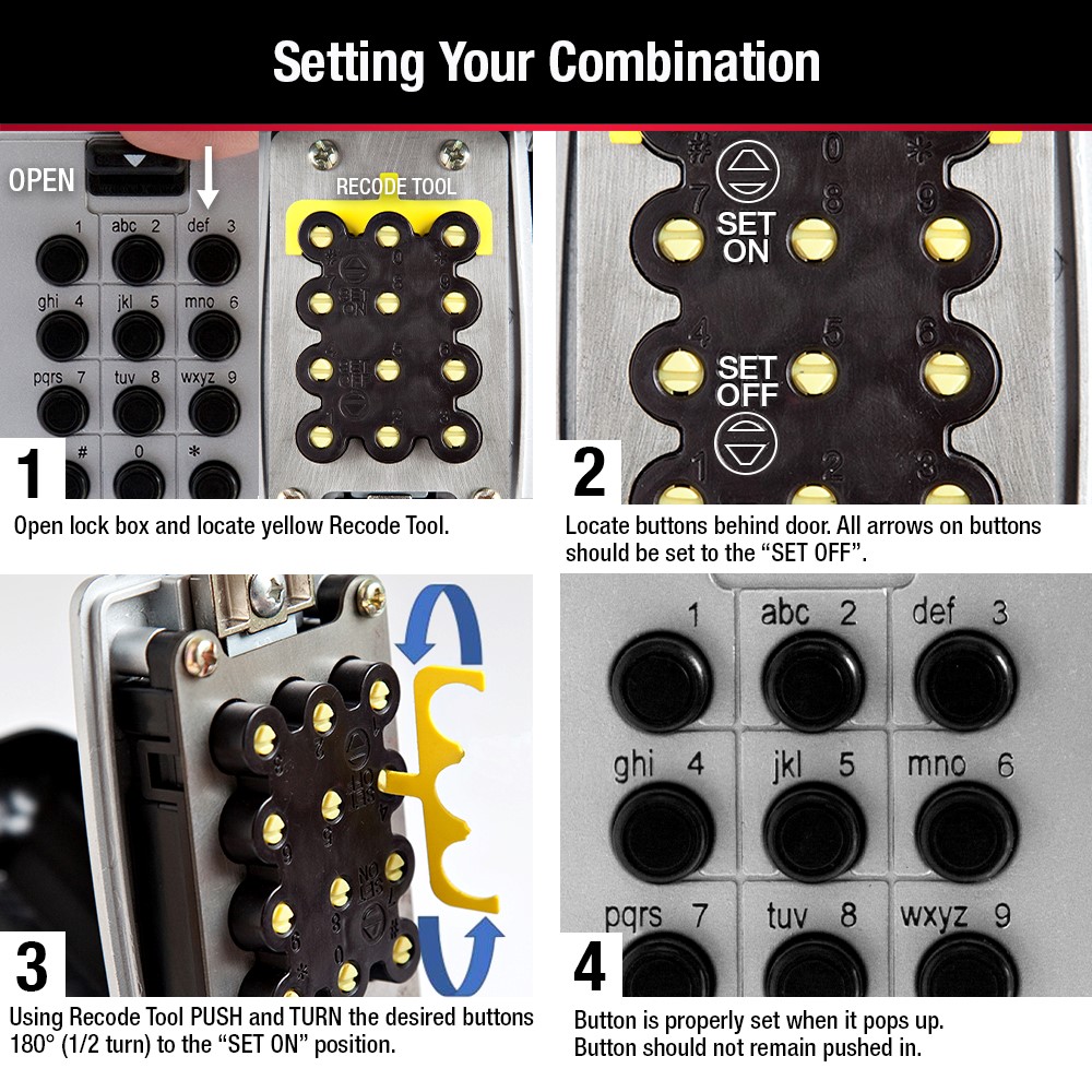 Master Lock Portable Key Safe with Combination Lock photo 7
