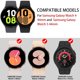 thumbnail image 4 of Protector de pantalla de vidrio templado para Samsung Galaxy Watch 5 Pro/5/4 de 40 mm y 44 mm, antiarañazos para Galaxy Watch 5 Pro/5/4 Smartwatch, 4 of 5