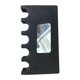thumbnail image 1 of Cue de piscina Cue de piscina Rack Space Saving Cue Hoder Professional Gifts Equipment Organizador Negro para mesa Club de juegos de piscina 5 agujeros, 1 of 8