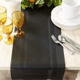 thumbnail image 4 of Camino de Mesa DII PVC Tejido para Interior y Exterior 36x183 cm Negro, 4 of 7