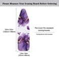 thumbnail image 5 of HELLHERO Ironing Board Cover with Purple flowers Pattern, 15x54 Inches Polyester - Cover for Ironing Board for Bedroom, Fashion Studio, Tailor Shop, 5 of 5