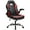 Red, variant on AENKYO Gaming Chair, Computer Chair Ergonomic Office Chair PU Leather Desk Chair Executive Adjustable Swivel Task Chair with Flip-up Armrest, Pink