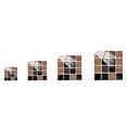 thumbnail image 2 of 10-Piece Geometric Square Grid Pattern Wall Sticker Fmb316 10*10Cm, Pvc Adhesive Tile Stickers 10Pcs Geometric Square Grid Wall Stickers for Kitchen Floor Furniture, 2 of 6