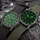 thumbnail image 2 of Relojes de lona para hombre, reloj de moda, calendario, reloj de cuarzo, relojes con correa de nailon, relojes deportivos impermeables para hombre, reloj luminoso con manecillas Gao Jinjia LED, 2 of 2