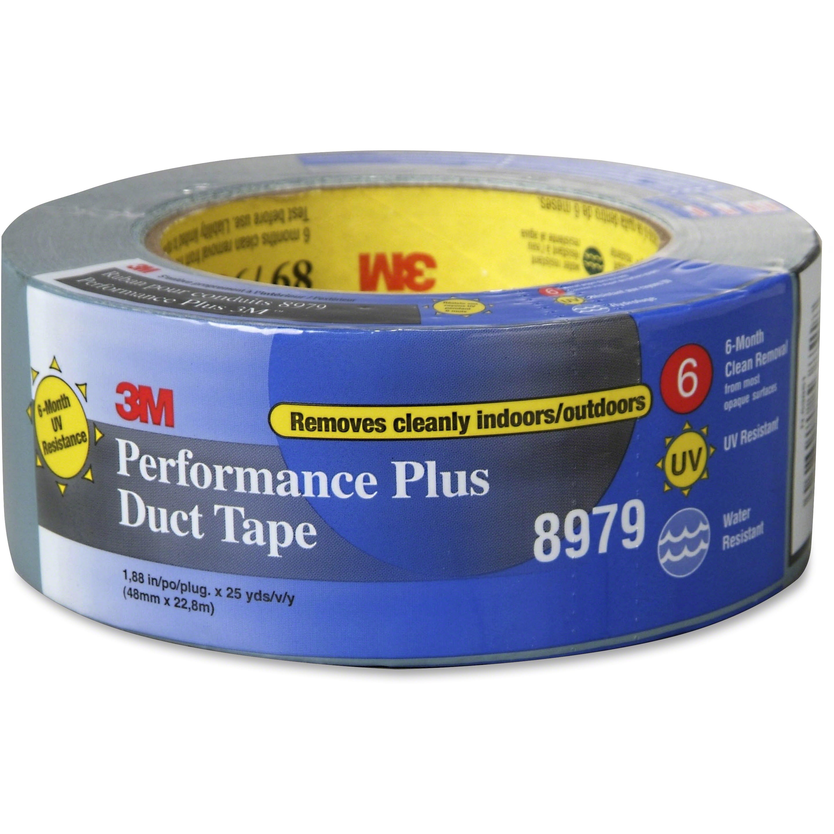 "NEW" 3M 8979 Performance Plus Duct Tape Slate Blue 2 Rolls 12 in x 60 yd 