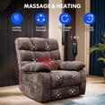 thumbnail image 2 of FLEXISPOT OKIN Dual Motor Oversized Power Lift Recliner Chair Heat & Massage for Elderly, Full Recline,Lay-Flat Capability & Adjustable Wide Backrest (25.2" Seat Width), 2 of 8
