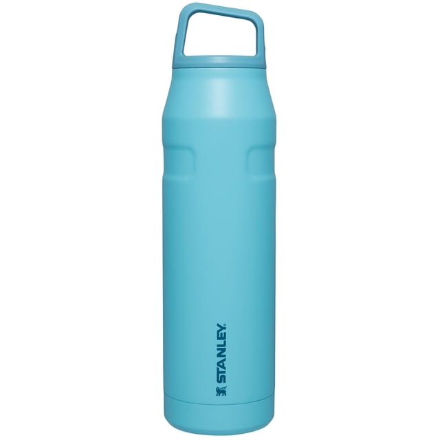 Botella de agua Stanley IceFlow Cap and Carry+ de acero inoxidable de 1 litro