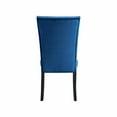 thumbnail image 6 of Picket House Furnishings Celine Rectangular 5PC Grey Velvet Chairs Dining Set-Table & Four Chairs, 6 of 9