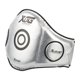 thumbnail image 1 of Protección abdominal para kickboxing y karate, equipo de protección ajustable Plata, 1 of 9