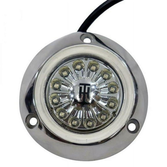 T-H Marine Supplies LED-32540-DP LED Gen 1 High Intensity 316 Stainless Steel Underwater Light, Green