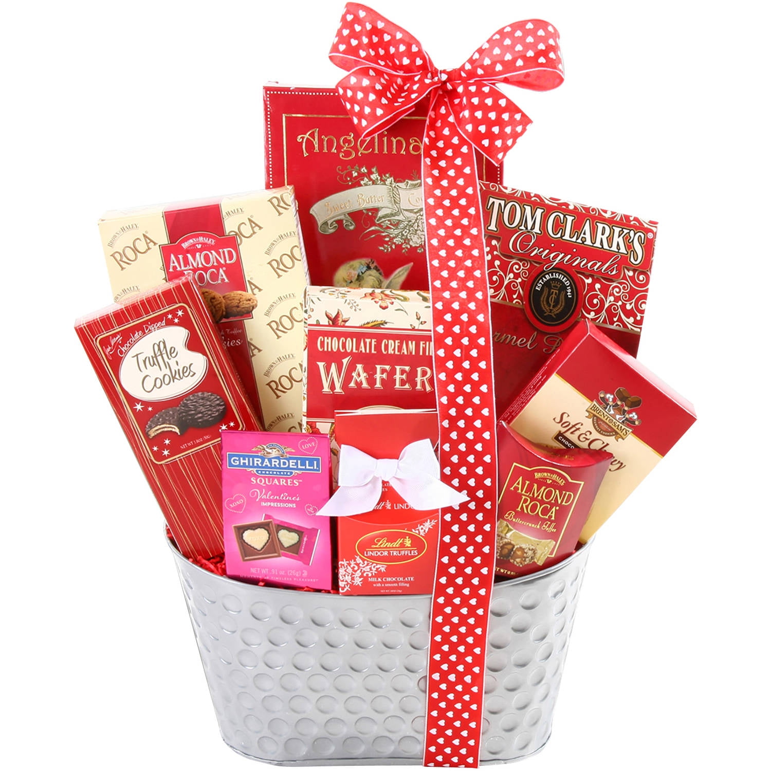 Alder Creek Sweet Valentine Gift Basket, 10 pc
