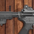 thumbnail image 3 of 2 Pcs Support Mural en Métal Noir pour Pistolets, Support de Fusil de Chasse, Rangement de Pistolet, Présentoir de Fusil, 3 of 4