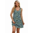 thumbnail image 2 of Ronuti Womens 2026 Summer Dresses Loose U Neck Sleeveless Sundresses Dress with Pockets, 2 of 7