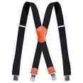 thumbnail image 1 of LAILLSH 2026 New Arrival Fixing Clips for Window Screen Holders Men's Shoulder Strap， with Clip Wide X Back for Work Adjustable Suspenders, 1 of 9