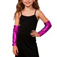 thumbnail image 1 of GDREDA Dancing and Glossy Performance Hand Sleeves for Stage Shows and Decorative Use Hot Pink,XS, 1 of 4