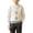 03 White, variant on Freshbabe Girls Stand Collar Zip Up Vest Jacket, Sleeveless Lightweight Windproof Waistcoat,Outdoor Daily Casual Outerwear,Size 0-9