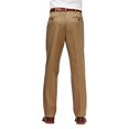 thumbnail image 3 of CHOK Pantalon Premium Sans Repassage Kaki à devant Plat Coupe Classique HC10884, 3 of 8